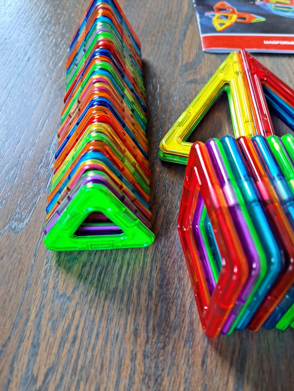 Magformers Colorful Magnetic Building Set - Multicolor